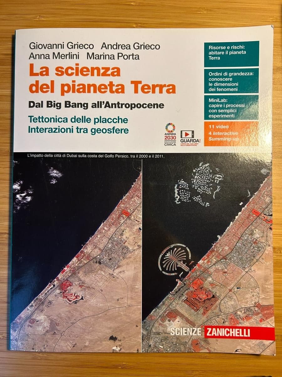 SCIENZA DEL PIANETA TERRA (LA) - TETTONICA PLACCHE-INTERAZIONI GEOSFERE (LDM) - foto 1