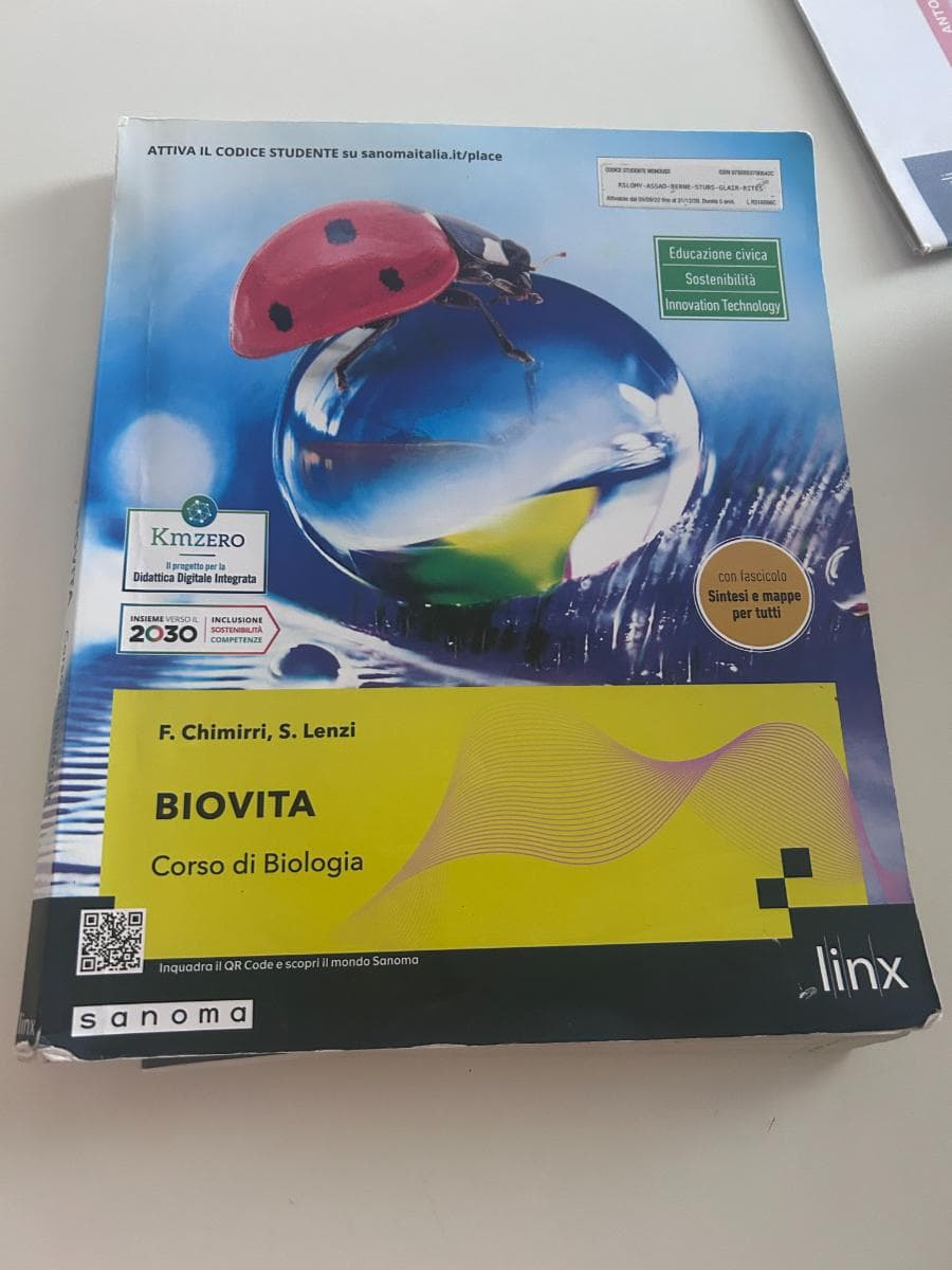 BIOVITA - CON SINTESI E MAPPE PER TUTTI - foto 1