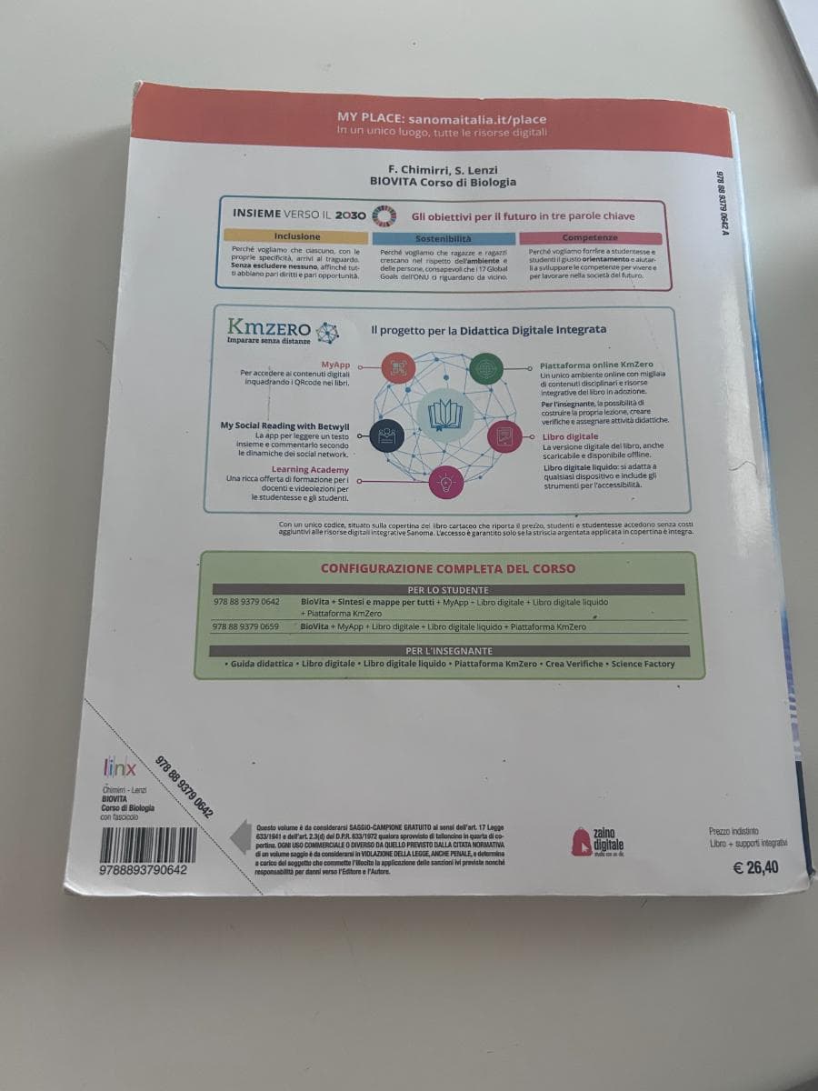 BIOVITA - CON SINTESI E MAPPE PER TUTTI - foto 2