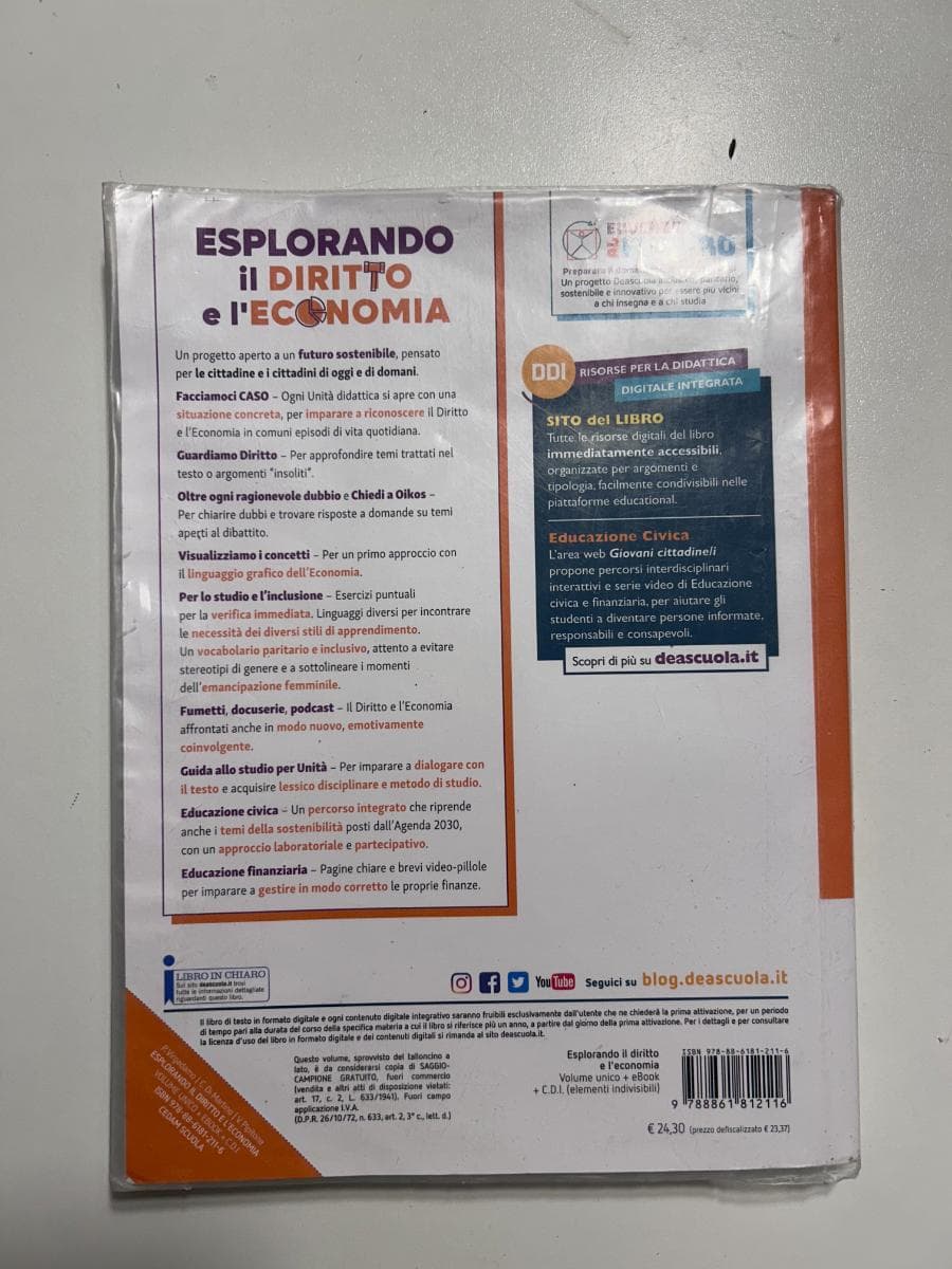 ESPLORANDO IL DIRITTO E L'ECONOMIA + EBOOK - foto 2
