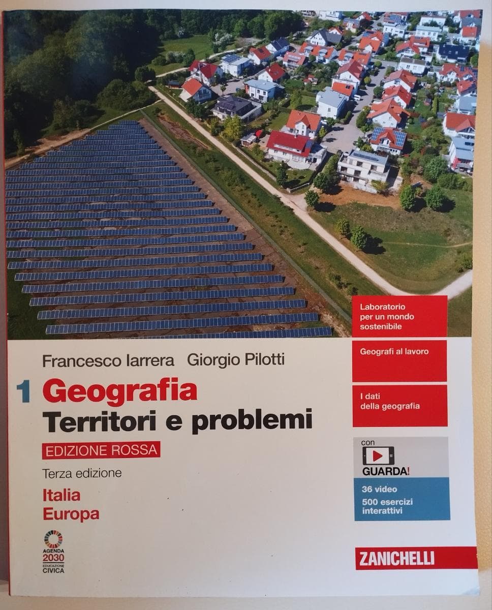 GEOGRAFIA TERRITORI E PROBLEMI EDIZIONE ROSSA 3ED - VOLUME 1 (LDM) - foto 1