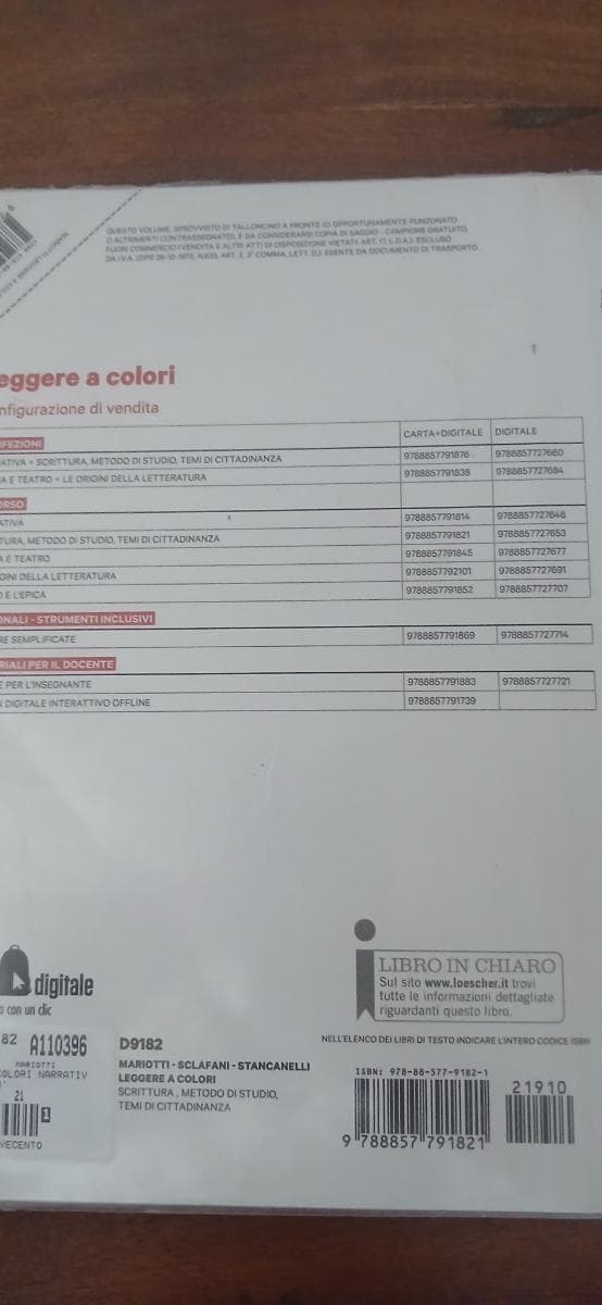 LEGGERE A COLORI SCRITTURA METODO TEMI - foto 2