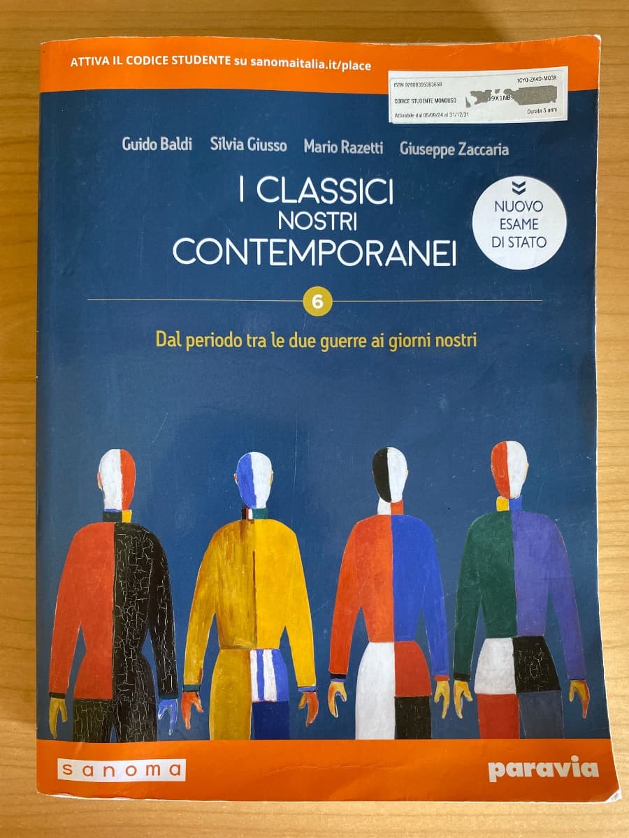 CLASSICI NOSTRI CONTEMPORANEI 6 EDIZIONE NUOVO ESAME DI STATO (I) - foto 1