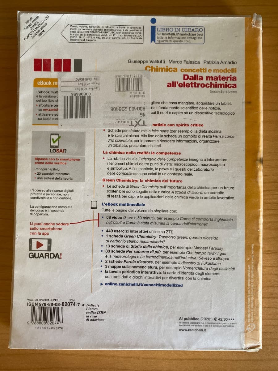 CHIMICA: CONCETTI E MODELLI 2ED. - VOLUME UNICO (LDM) - foto 2