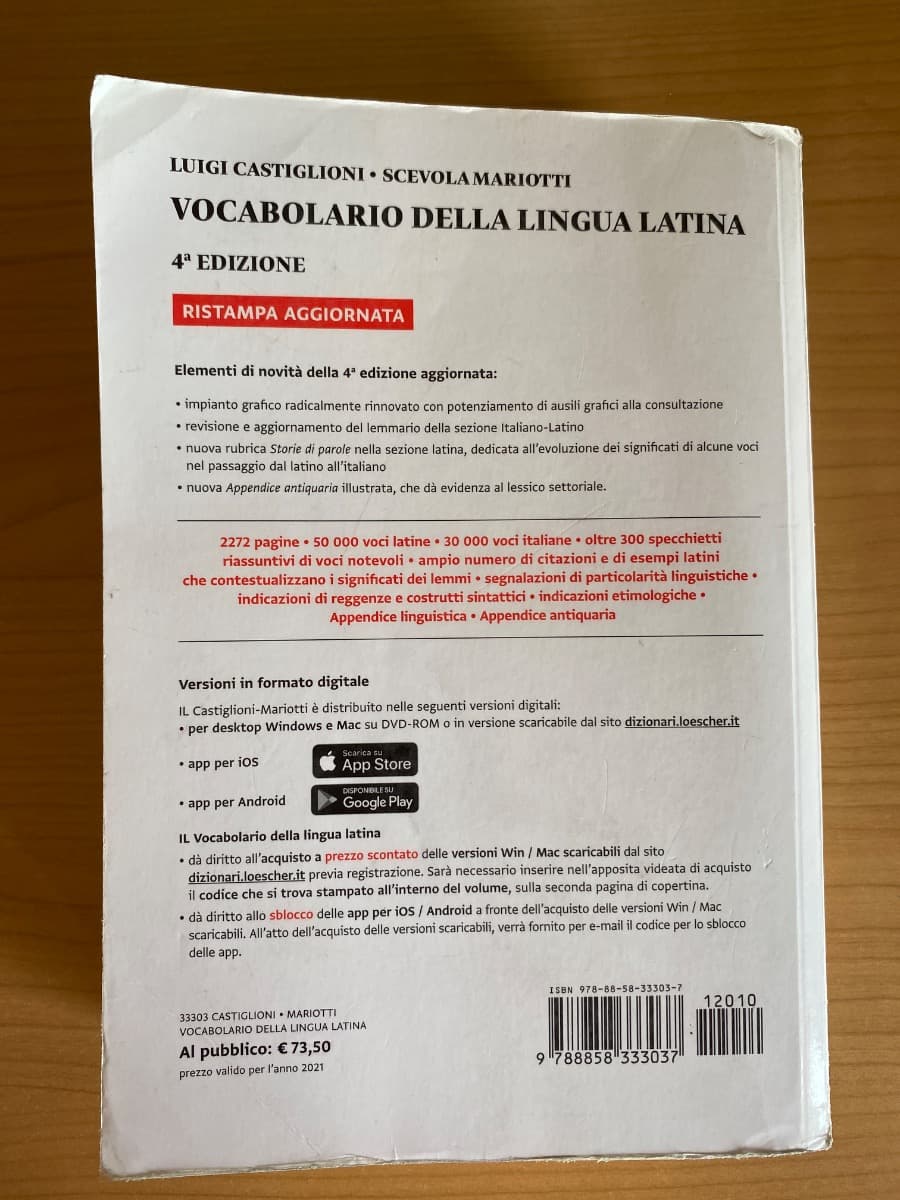 IL VOCAB LINGUA LATINA BROSSURA - foto 2