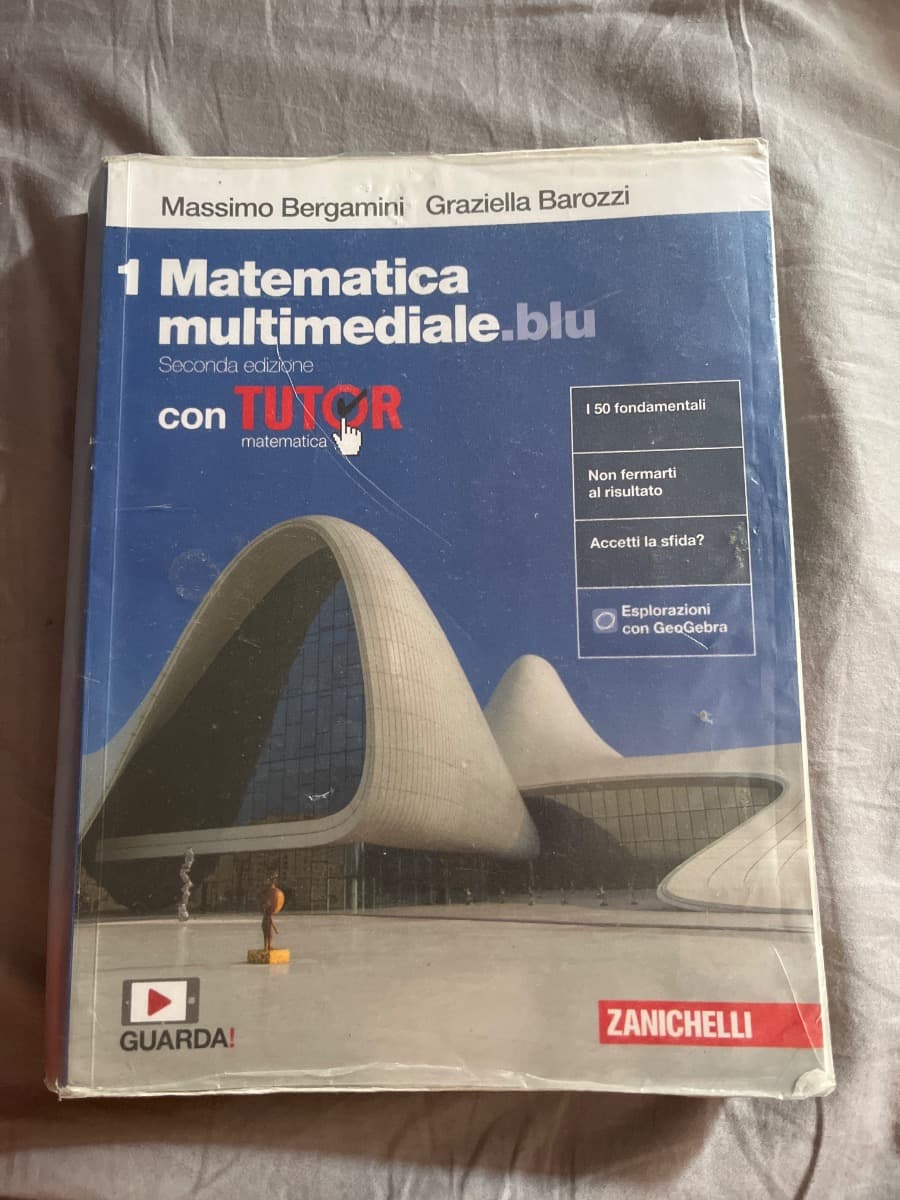 MATEMATICA MULTIMEDIALE.BLU - VOLUME 1 CON TUTOR (LDM) - foto 1