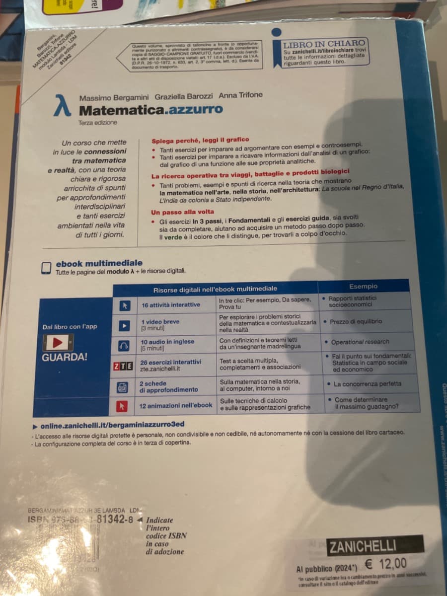 MATEMATICA.AZZURRO 3ED. - MODULO LAMBDA (LDM) - foto 2