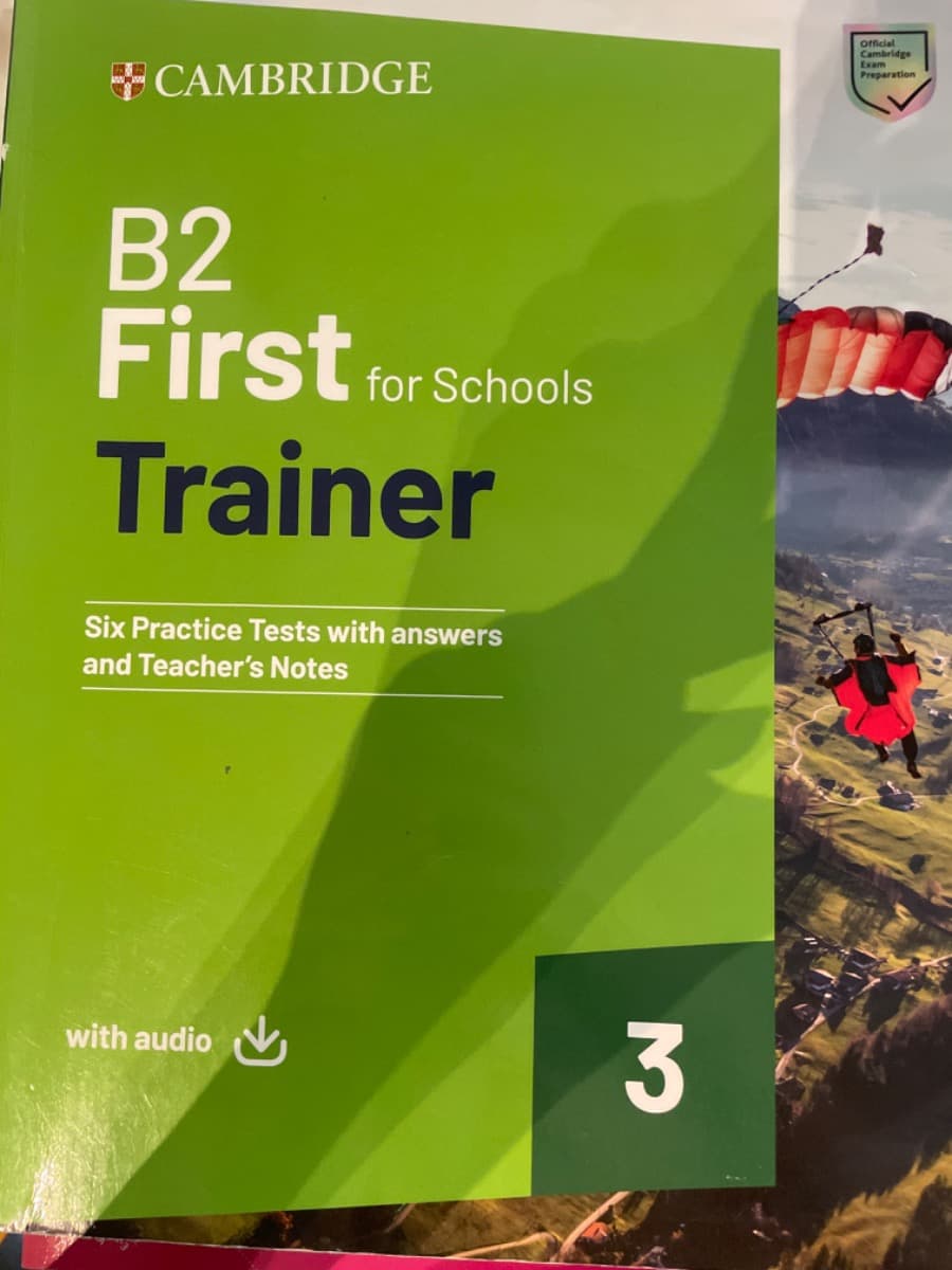B2 FIRST FOR SCHOOLS TRAINER 3 - foto 1