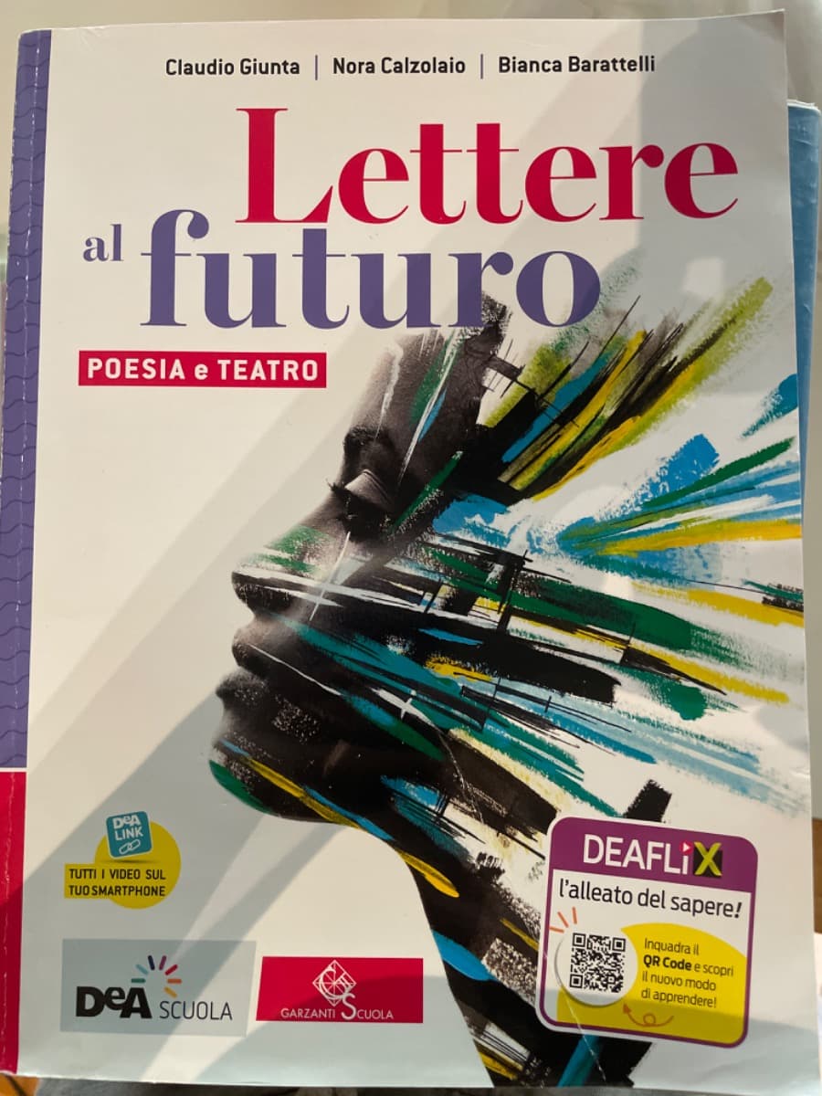 LETTERE AL FUTURO - VOLUME B POESIA E TEATRO + EBOOK - foto 1