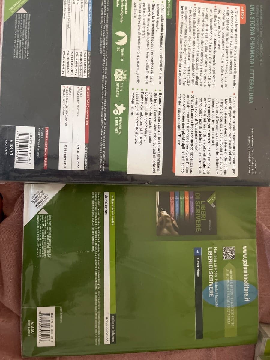 STORIA CHIAMATA LETTERATURA (UNA) VOL. 1 + LIBERI DI SCRIVERE - foto 2