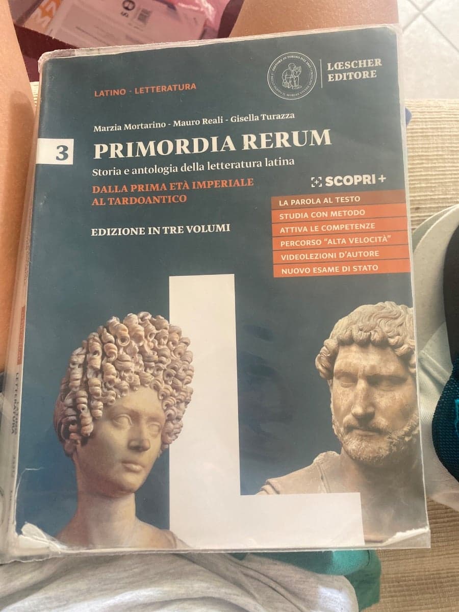 PRIMORDIA RERUM V.3. DALLA PRIMA ETÀ IMPERIALE AL TARDOANTICO - foto 1