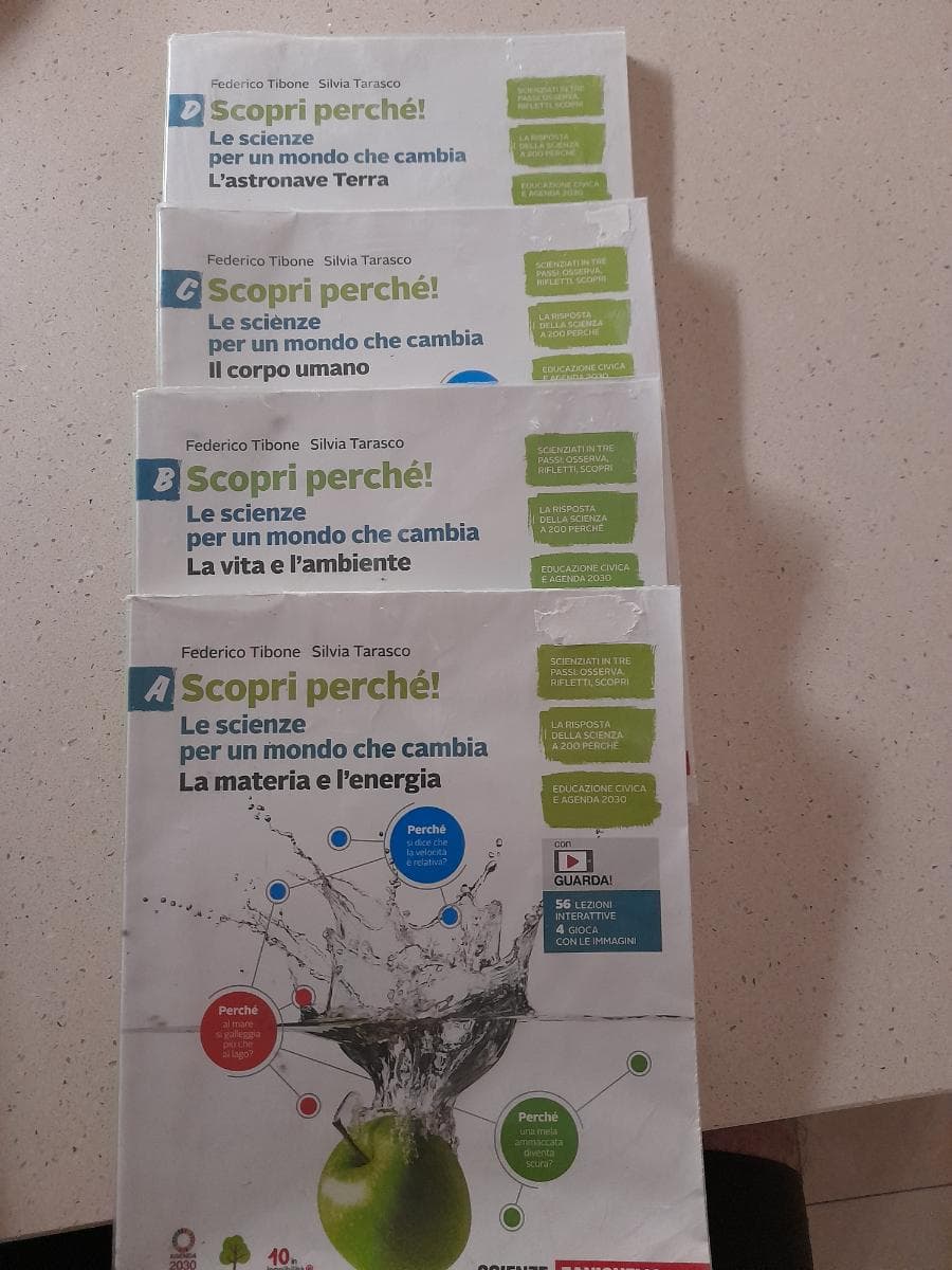 SCOPRI PERCHÉ! - LE SCIENZE PER UN MONDO CHE CAMBIA - CONF. ABCD (LDM) - foto 1