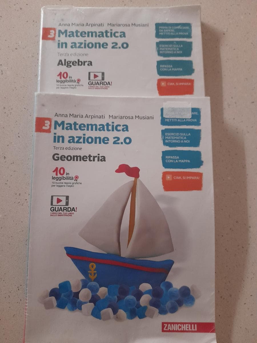 MATEMATICA IN AZIONE - TERZA EDIZIONE 2 0 - CONF ARITM 3 + GEOM 3 (LDM) - foto 1