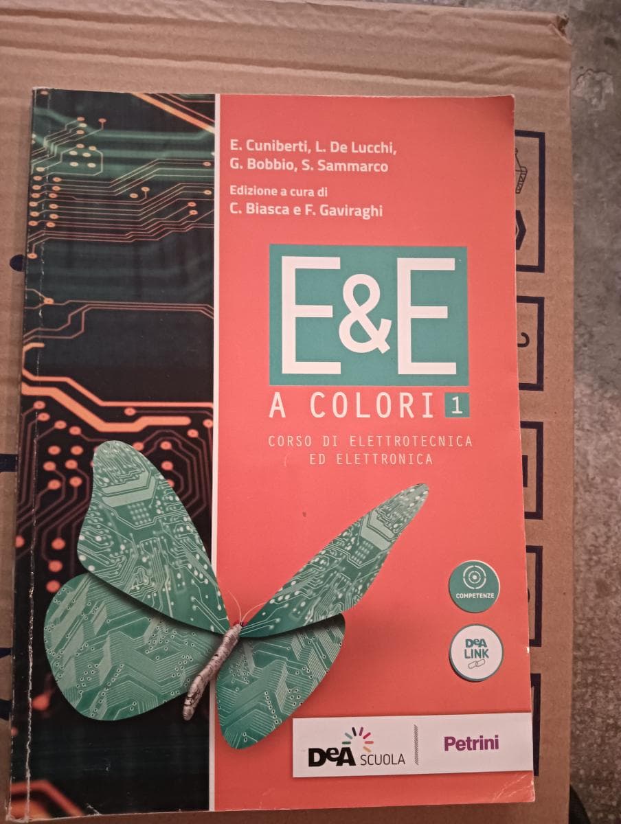 E&E A COLORI - ELETTROTECNICA ELETTRONICA - VOLUME 1+ EBOOK - foto 1
