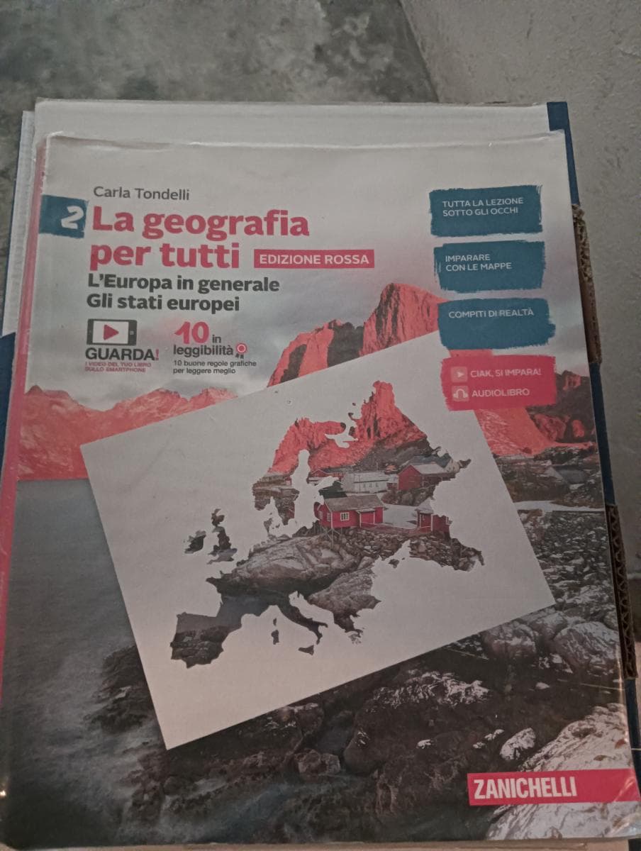 GEOGRAFIA PER TUTTI (LA) - EDIZIONE ROSSA - VOLUME 2 (LDM) - foto 1