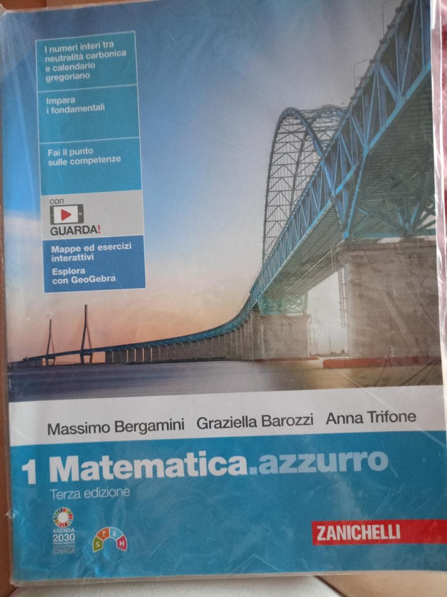 MATEMATICA.AZZURRO 3ED. - VOLUME 1 (LDM) - foto 1