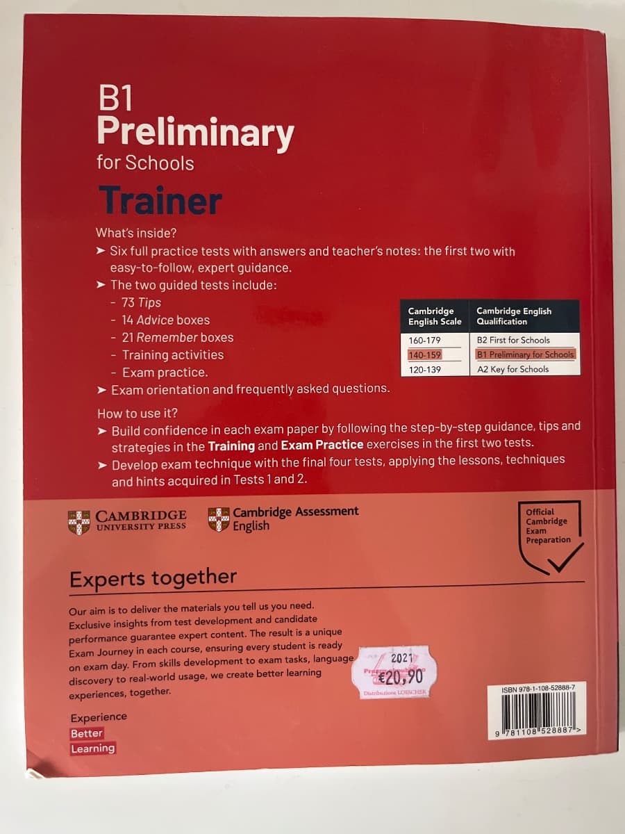 PRELIMINARY FOR SCHOOLS TRAINER FOR UPDATED 2020 EXAM - foto 2