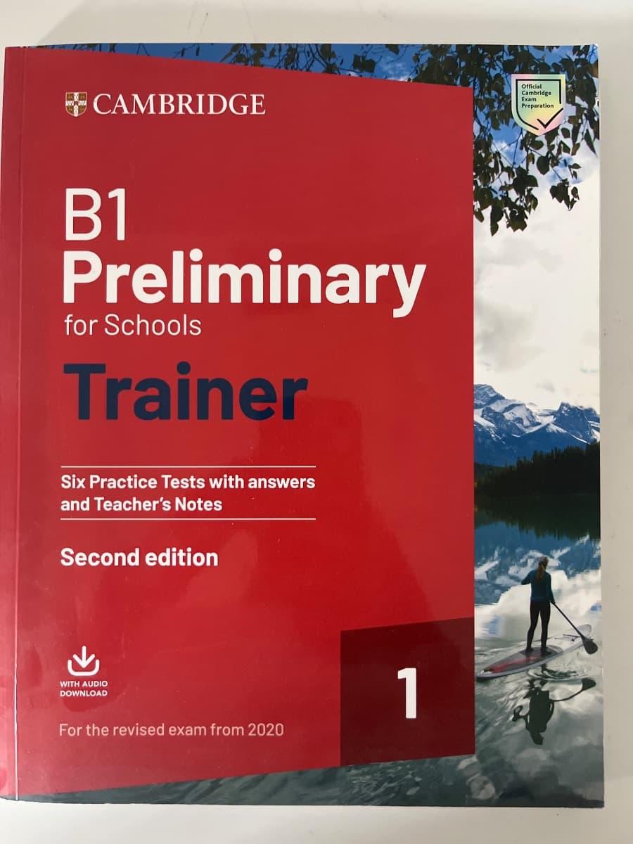 PRELIMINARY FOR SCHOOLS TRAINER FOR UPDATED 2020 EXAM - foto 1