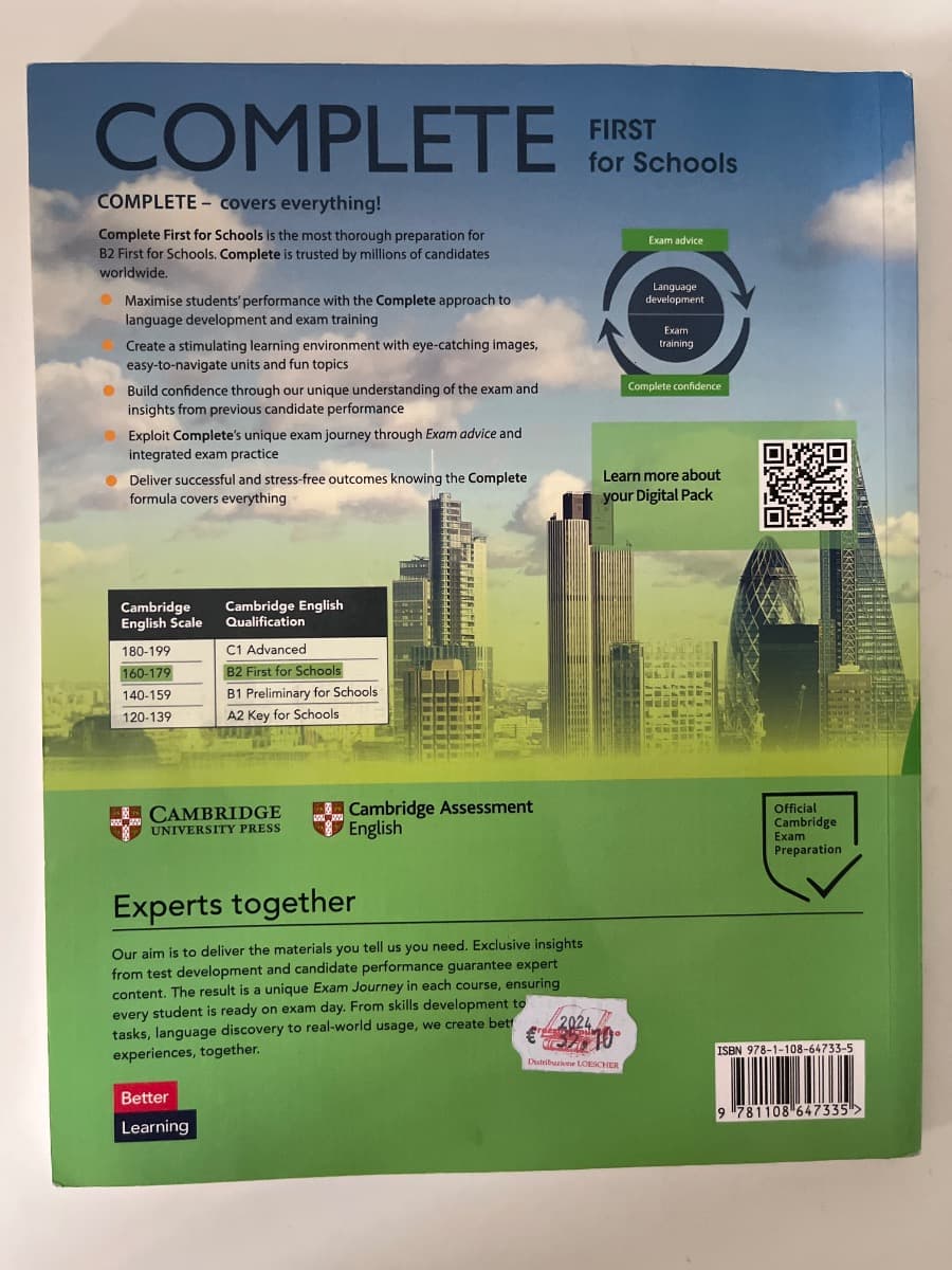 COMPLETE FIRST FOR SCHOOLS 2ED STUDENT'S BOOK WITHOUT ANSWERS+ONLINE PRACTICE - foto 2