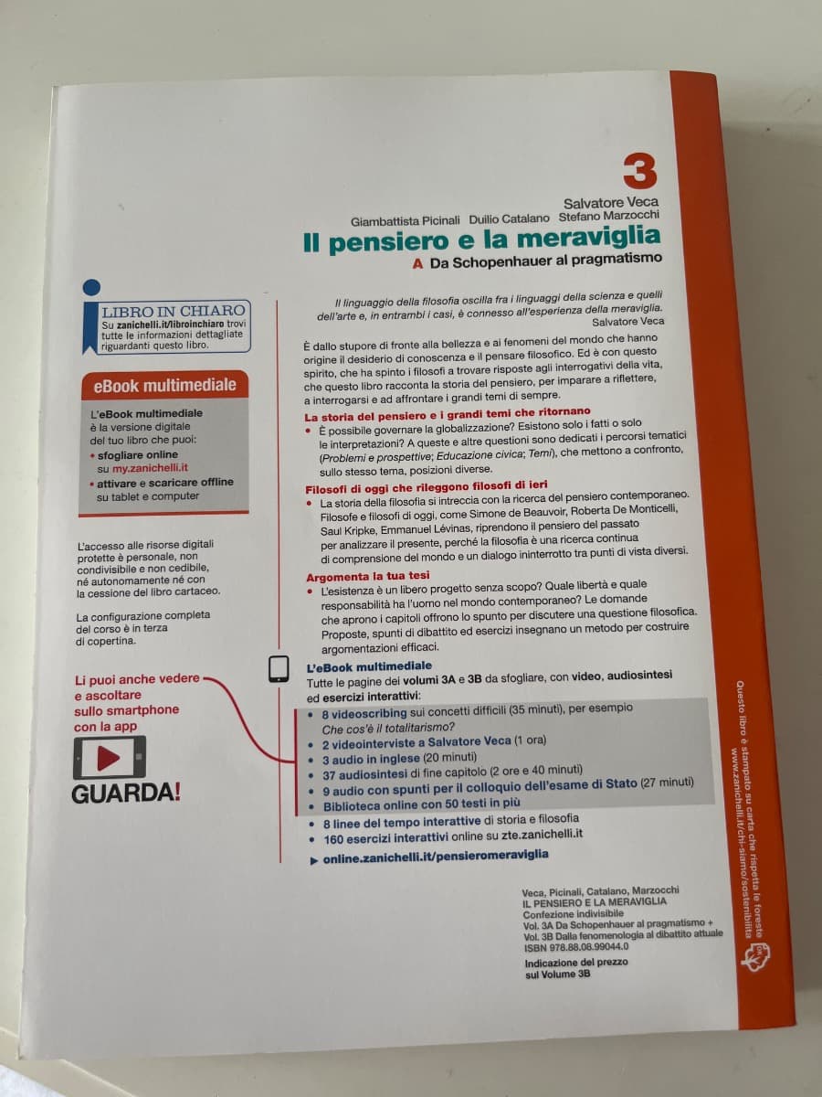 PENSIERO E LA MERAVIGLIA (IL) - CONF. VOL. 3A + 3B (LDM) - foto 2