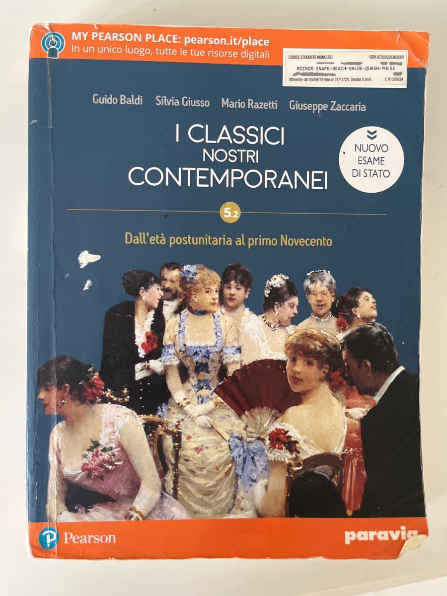 CLASSICI NOSTRI CONTEMPORANEI 5.2 EDIZIONE NUOVO ESAME DI STATO (I) - foto 1