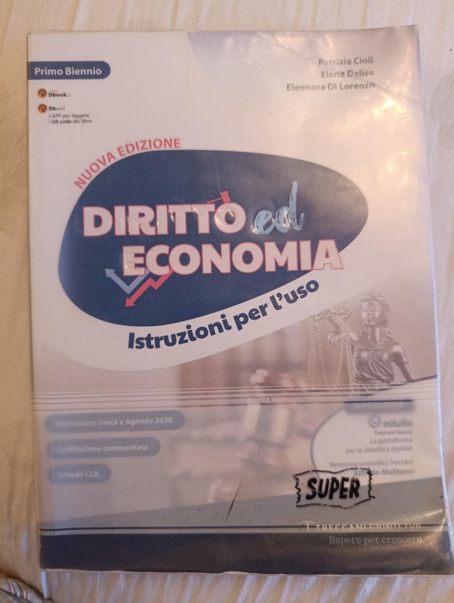 DIRITTO ED ECONOMIA NUOVA EDIZIONE - foto 1
