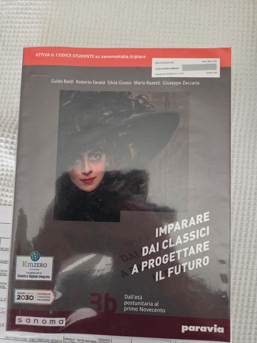 IMPARARE DAI CLASSICI A PROGETTARE IL FUTURO 3B - foto 1