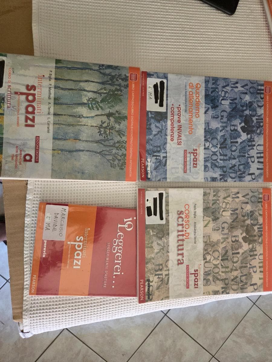 Interminati spazi, Antologia per il biennio,con corso di scrittura - foto 1