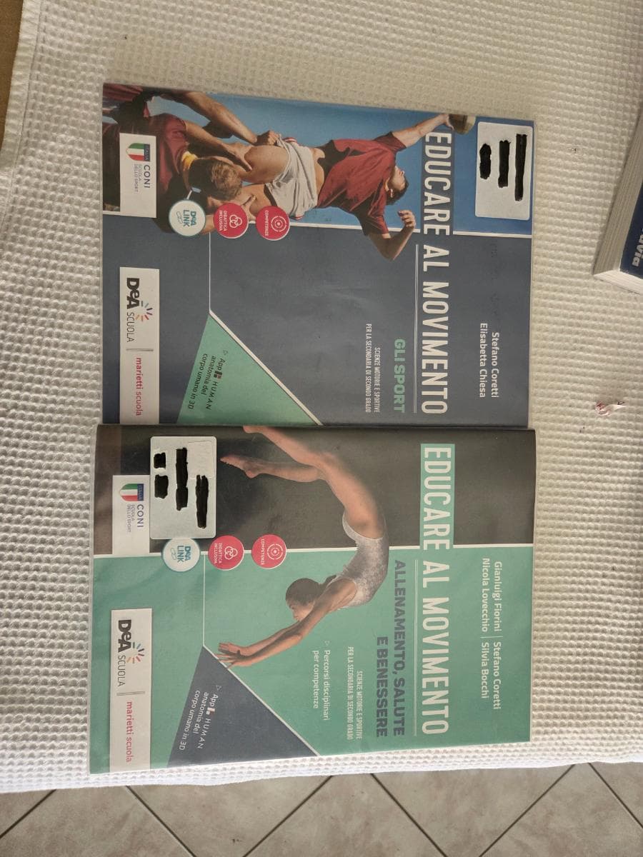 EDUCARE AL MOVIMENTO VOLUME ALLENAMENTO SALUTE E BENESSERE + EBOOK - foto 1