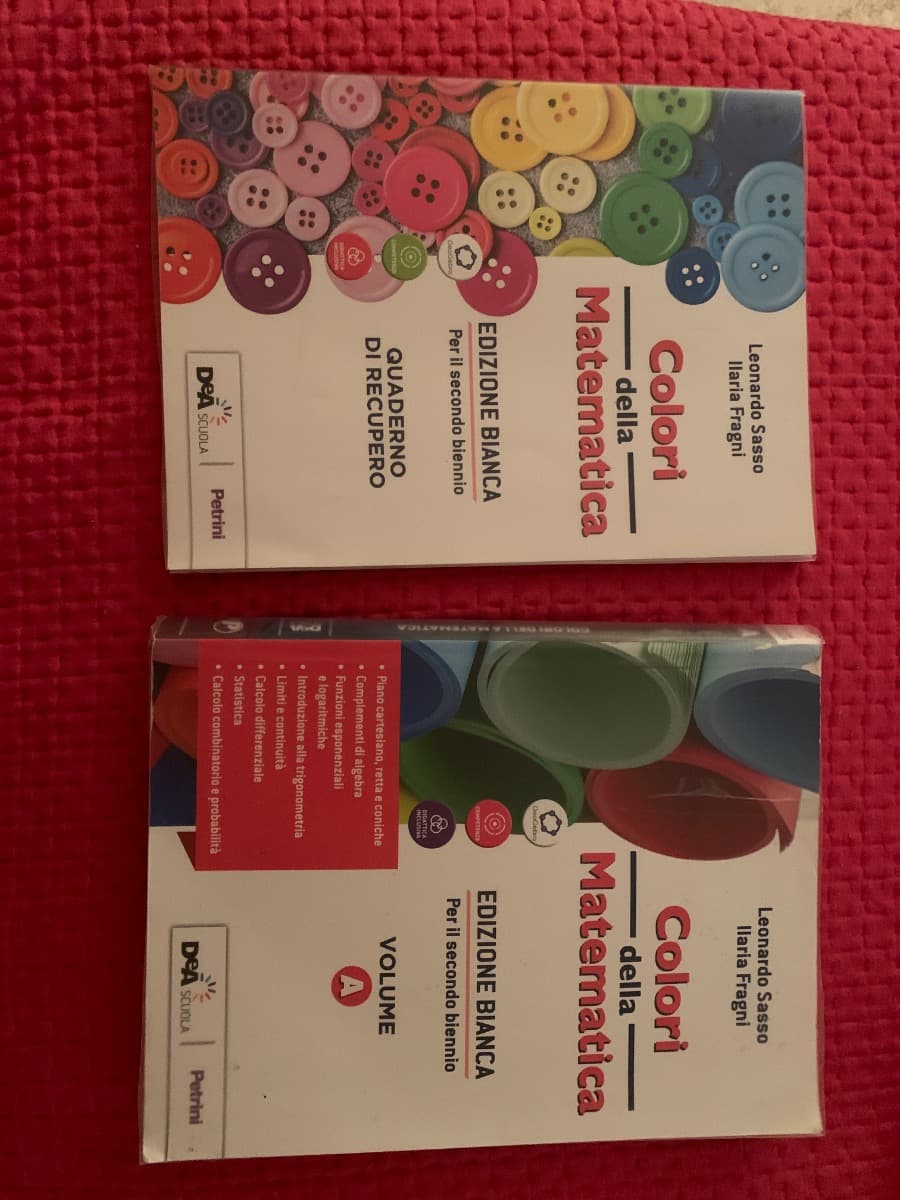 COLORI DELLA MATEMATICA - EDIZIONE BIANCA VOLUME A + QUADERNO + EBOOK - foto 1