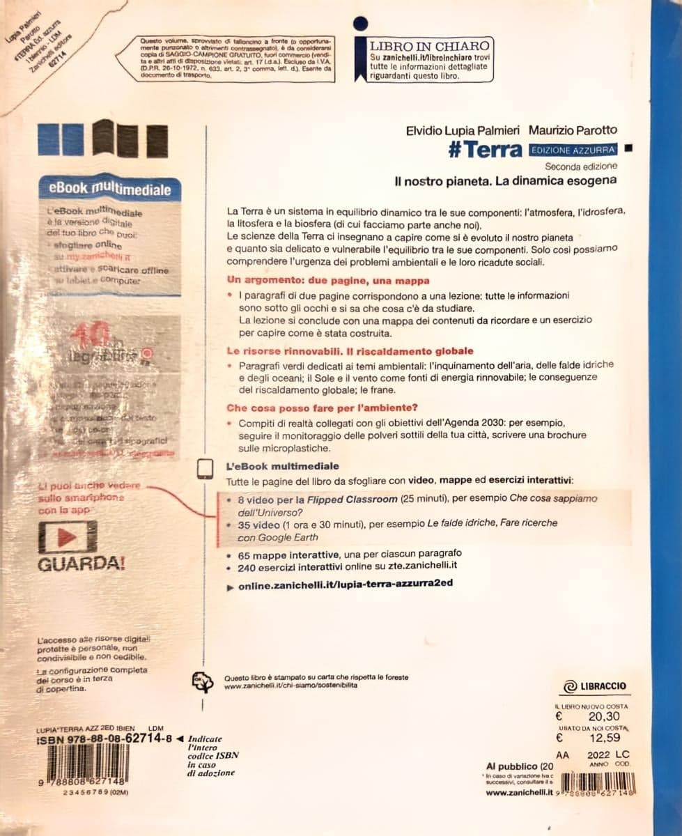 #TERRA EDIZIONE AZZURRA 2ED. - VOL. PER IL PRIMO BIENNIO (LDM) - foto 2