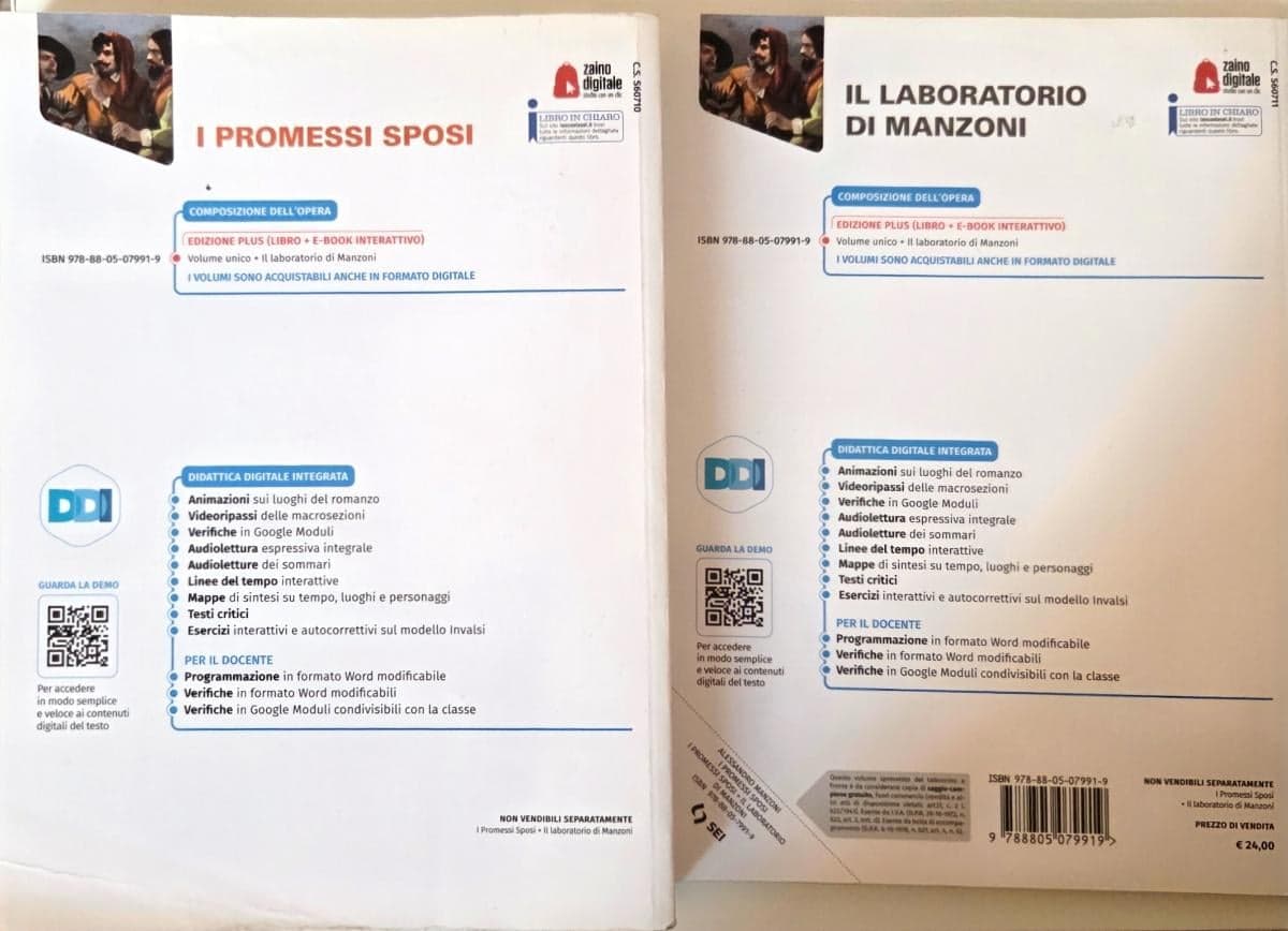PROMESSI SPOSI (I) + LABORATORIO DI MANZONI - foto 2