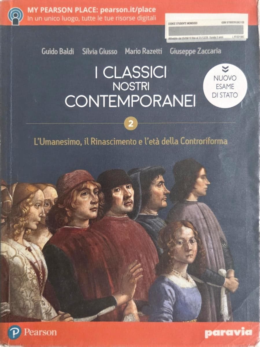 CLASSICI NOSTRI CONTEMPORANEI 2 EDIZIONE NUOVO ESAME DI STATO (I) - foto 1