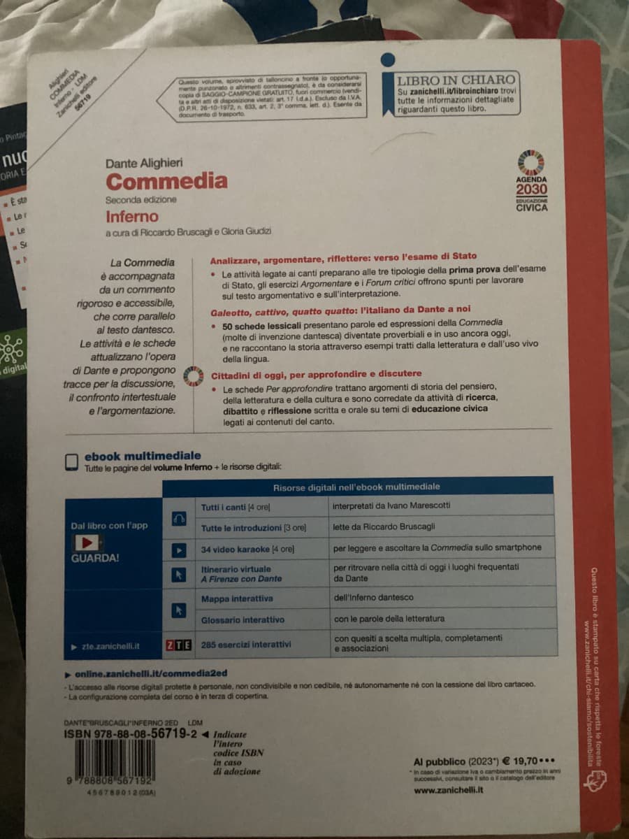 COMMEDIA 2ED. - INFERNO (LDM) - foto 2