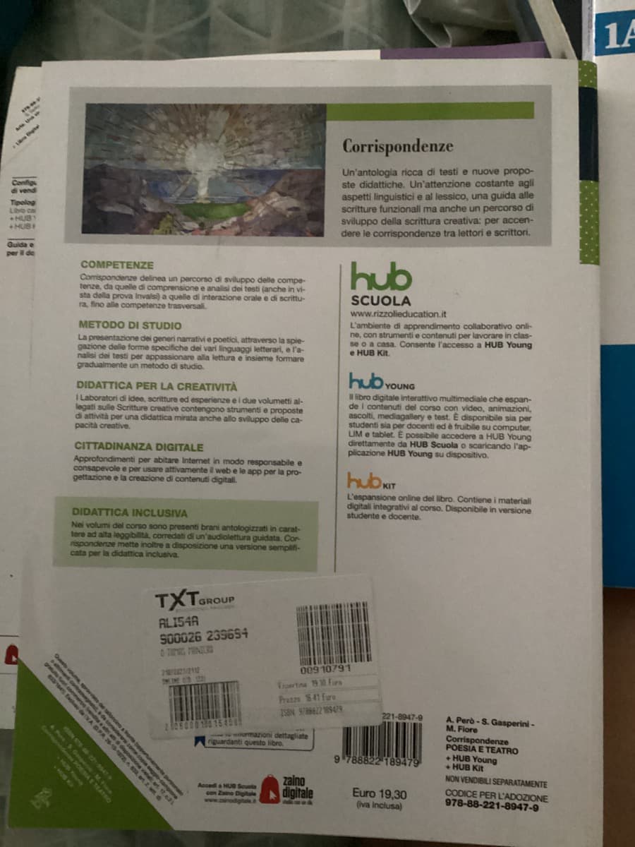 Corrispondenze anotologia per il primo biennio - foto 2