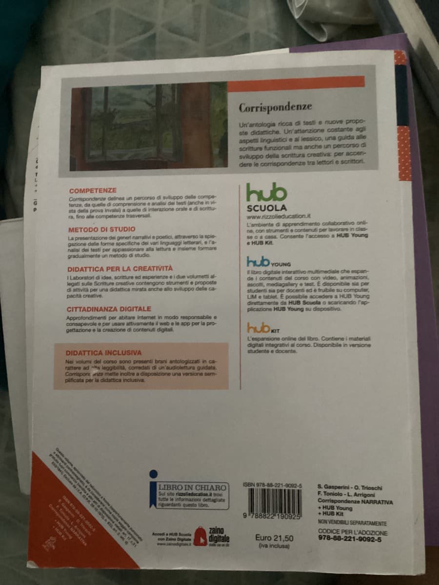 CORRISPONDENZE - LIBRO MISTO CON HUB LIBRO YOUNG - foto 2