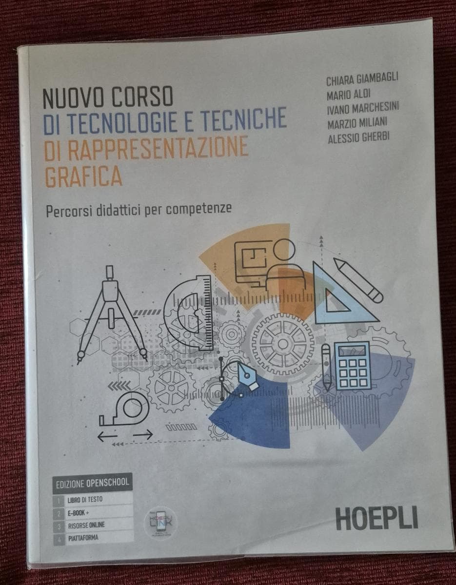 NUOVO CORSO DI TECNOLOGIE E TECNICHE RAPPRESENTAZIONE GRAFICA + AUTOCAD + MAT - foto 1