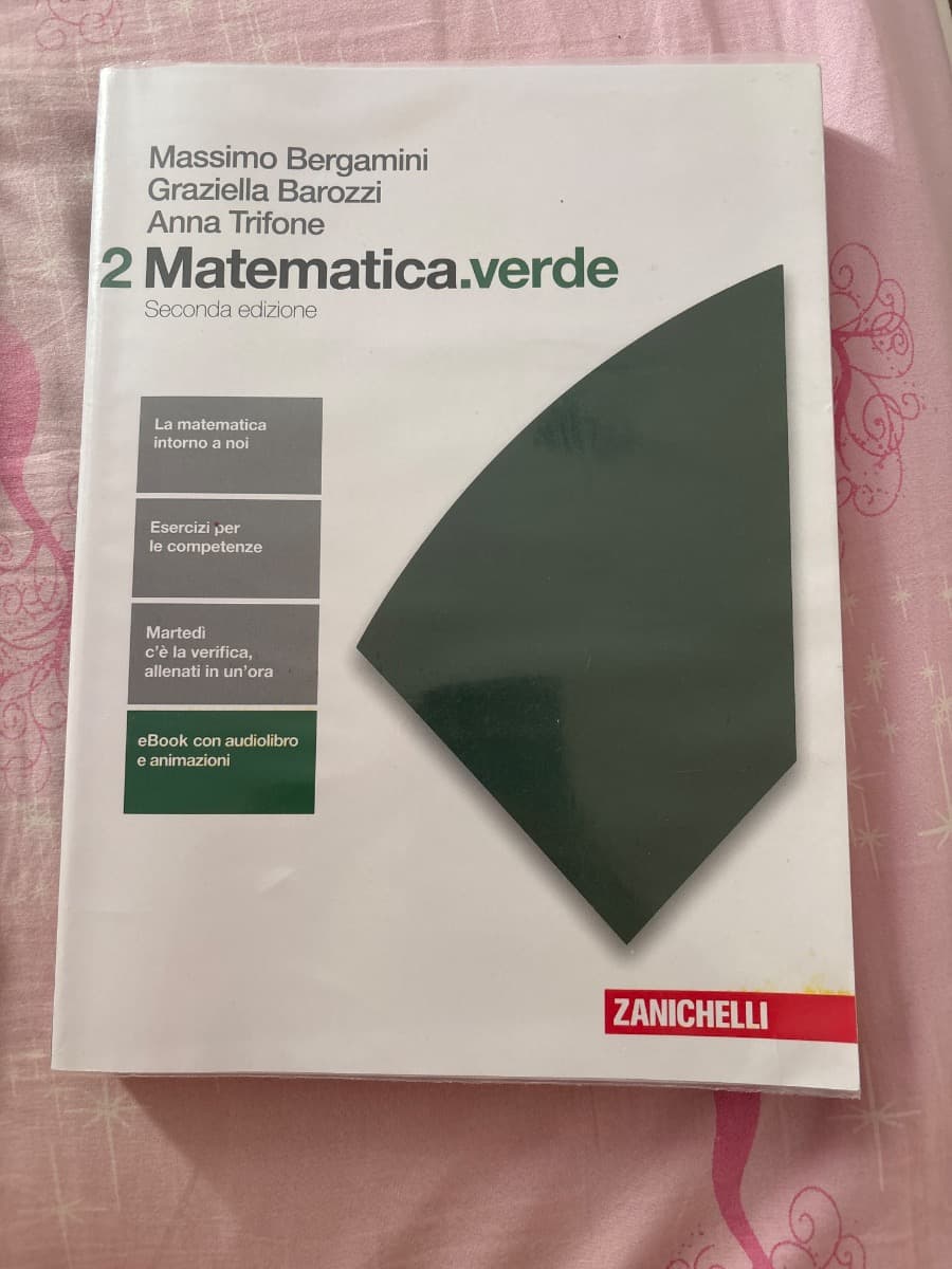 MATEMATICA.VERDE 2ED. - VOLUME 2 (LDM) - foto 1