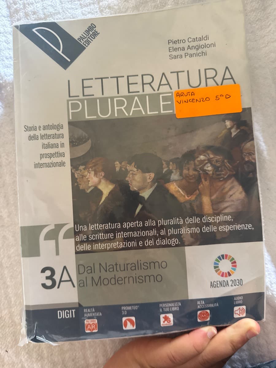 LETTERATURA PLURALE VOL. 3A - foto 1