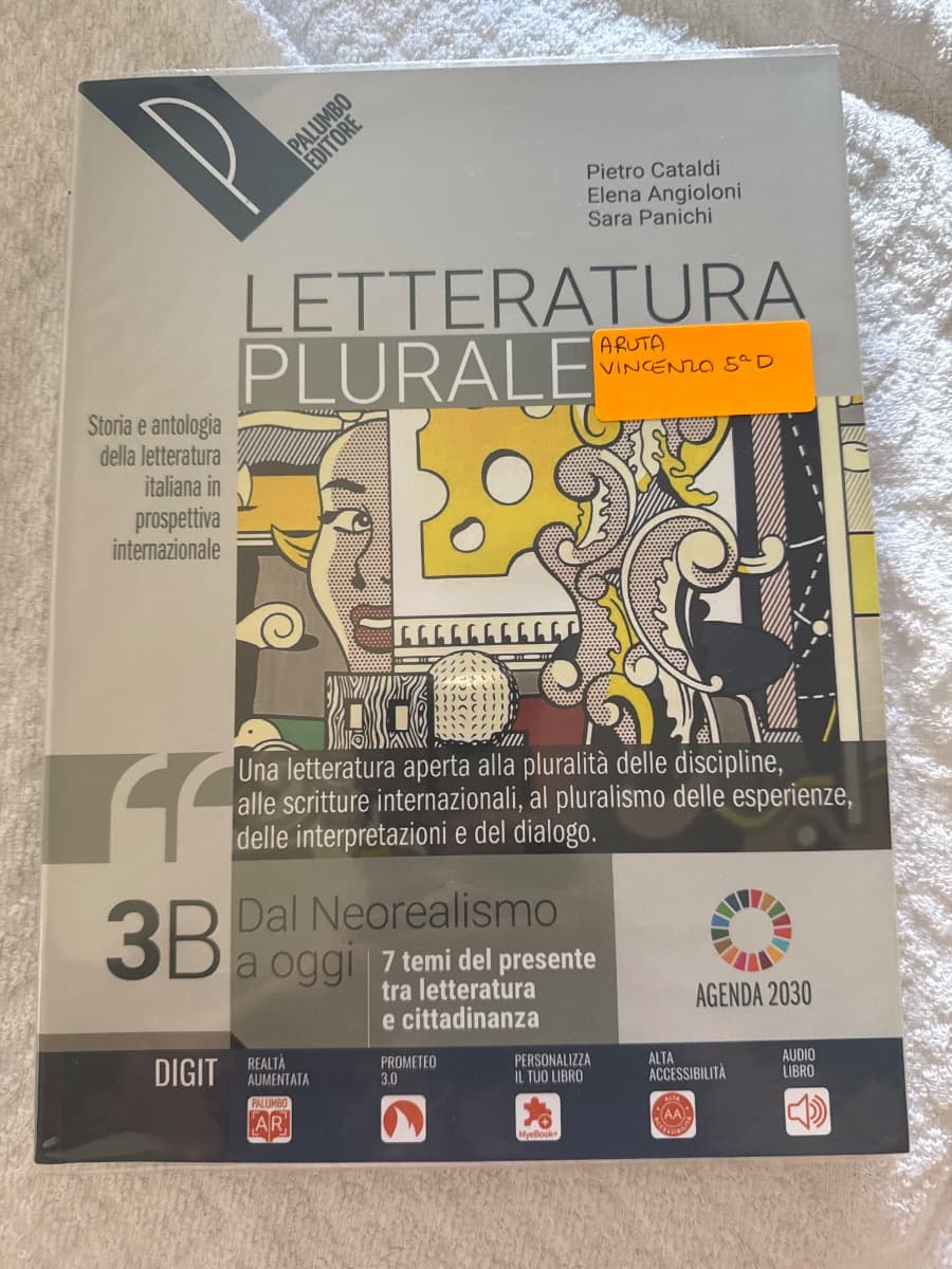 LETTERATURA PLURALE VOL. 3B - foto 1