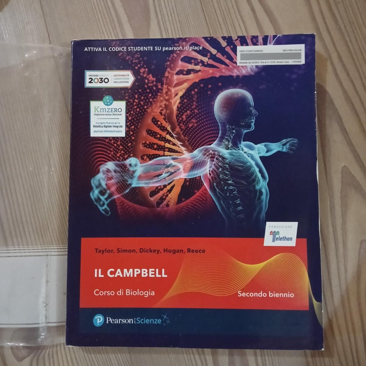IL CAMPBELL - CORSO DI BIOLOGIA - SECONDO BIENNIO - VOLUME UNICO - foto 1