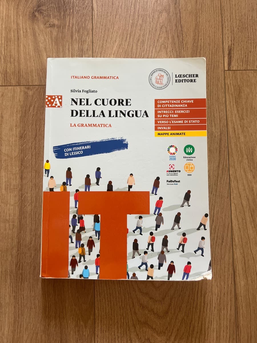 NEL CUORE DELLA LINGUA. EDIZIONE IN DUE VOLUMI A GRAMMATICA - foto 1