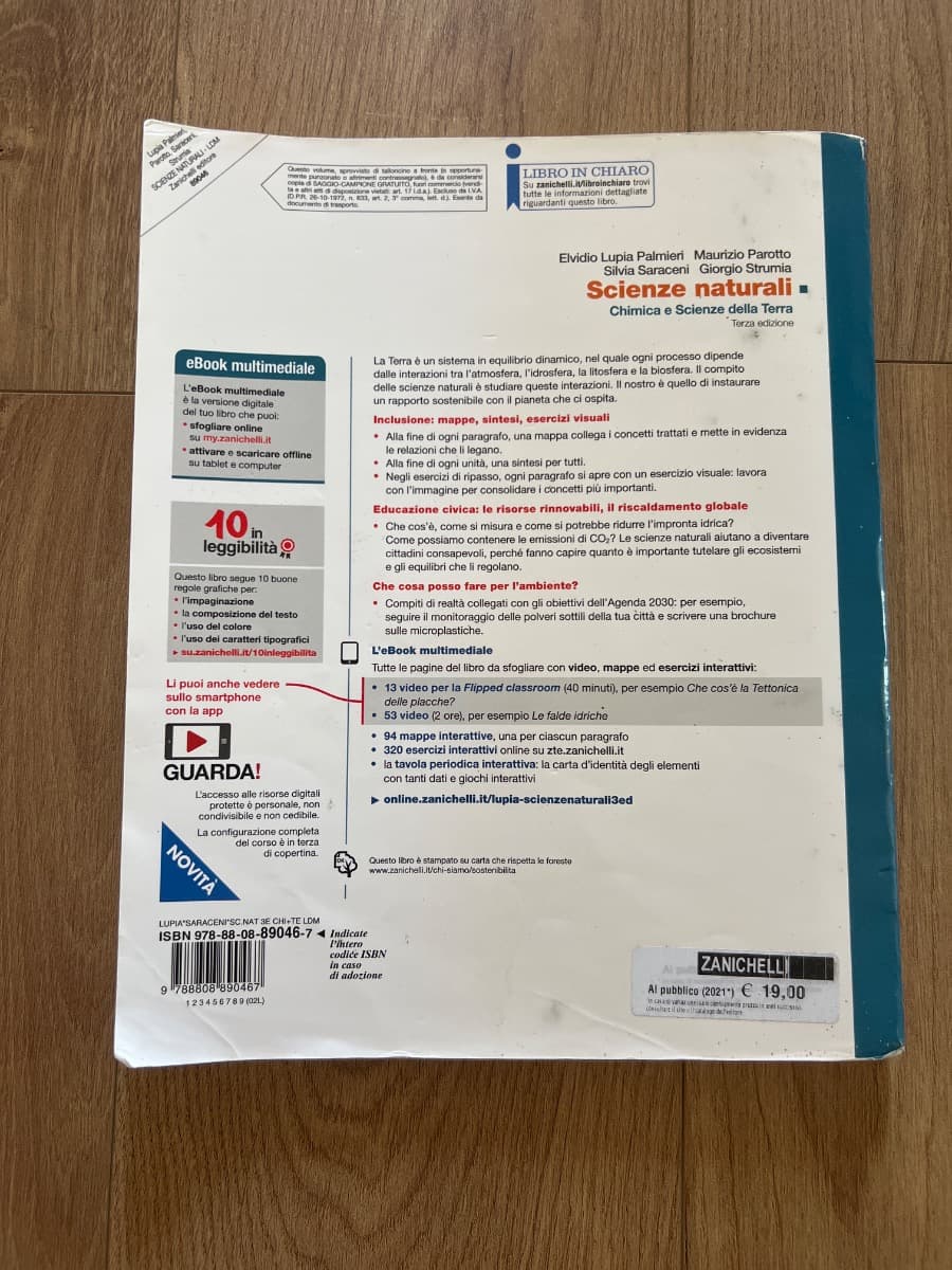 SCIENZE NATURALI 3ED. - CHIMICA E SCIENZE DELLA TERRA (LDM) - foto 2