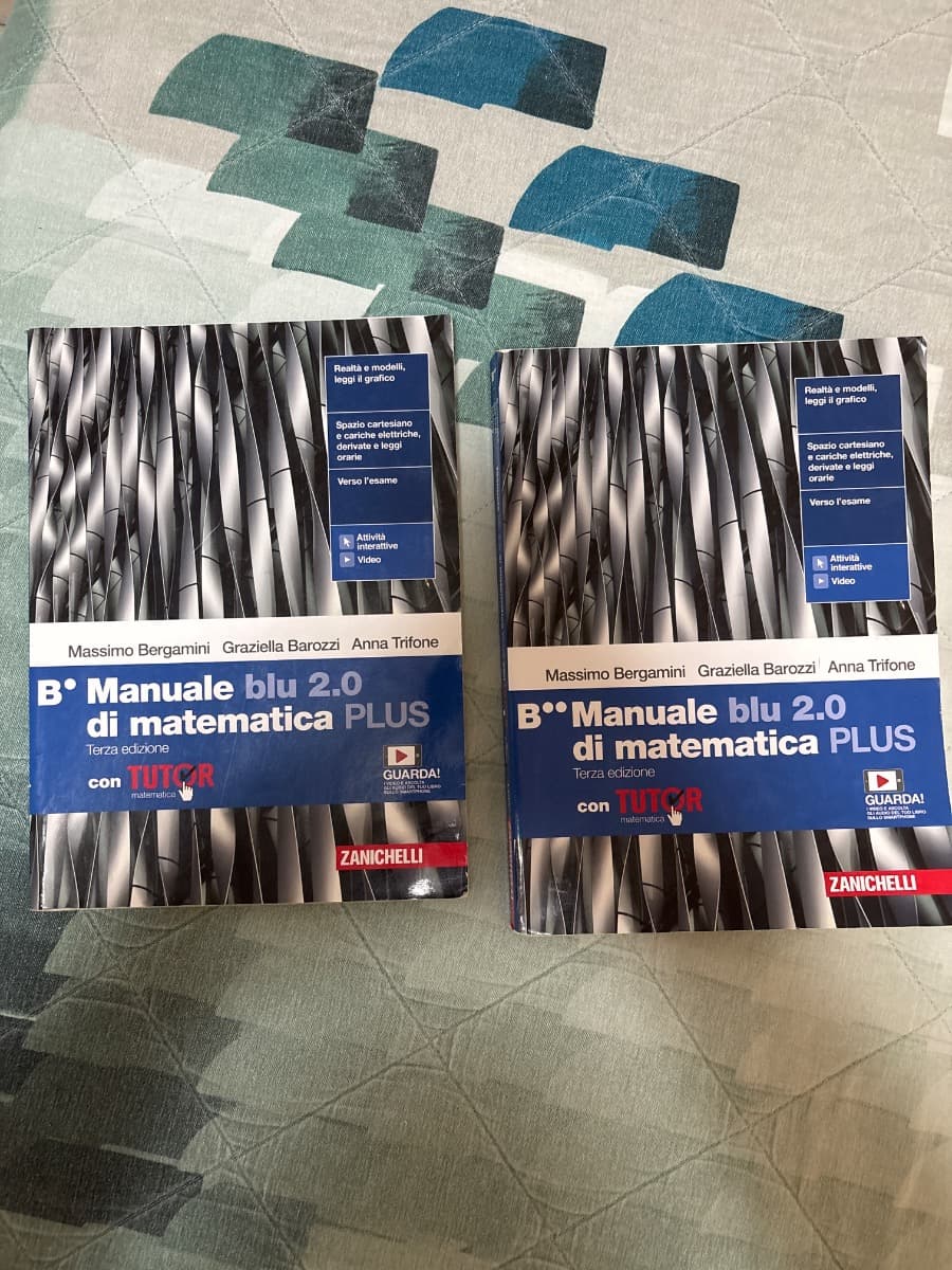 MANUALE BLU 2.0 DI MATEMATICA 3ED. - CONF. B PLUS CON TUTOR (LDM) - foto 1