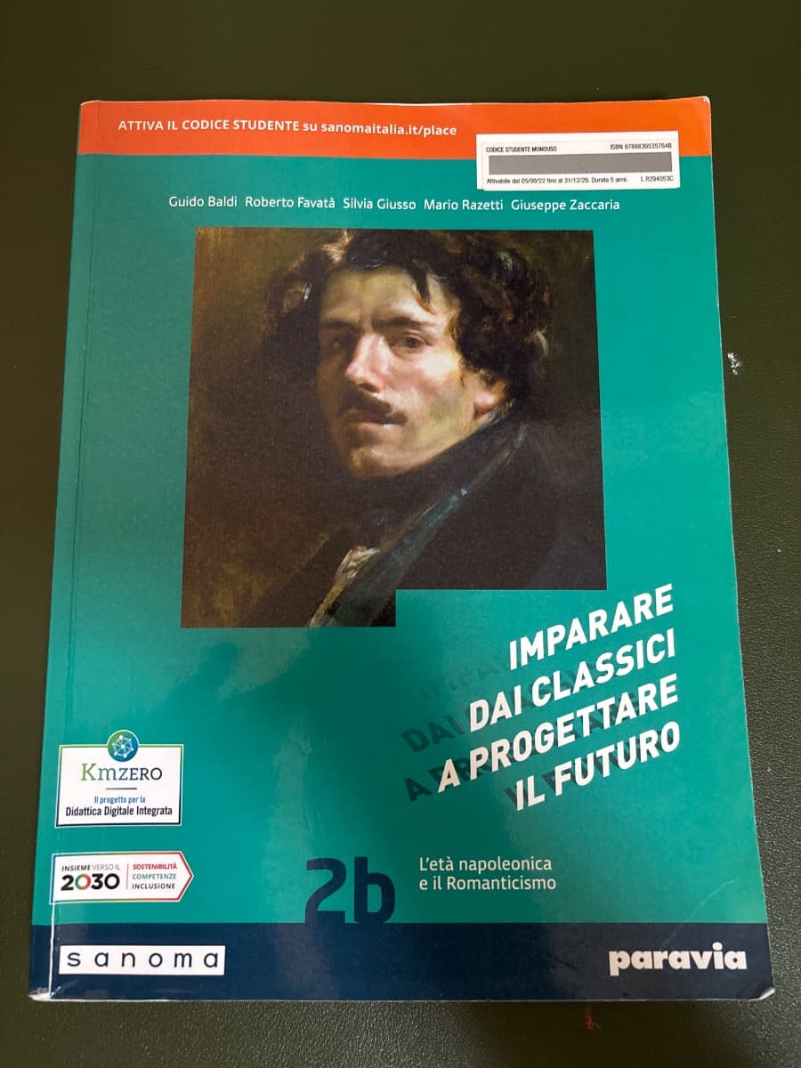 IMPARARE DAI CLASSICI A PROGETTARE IL FUTURO 2B - foto 1