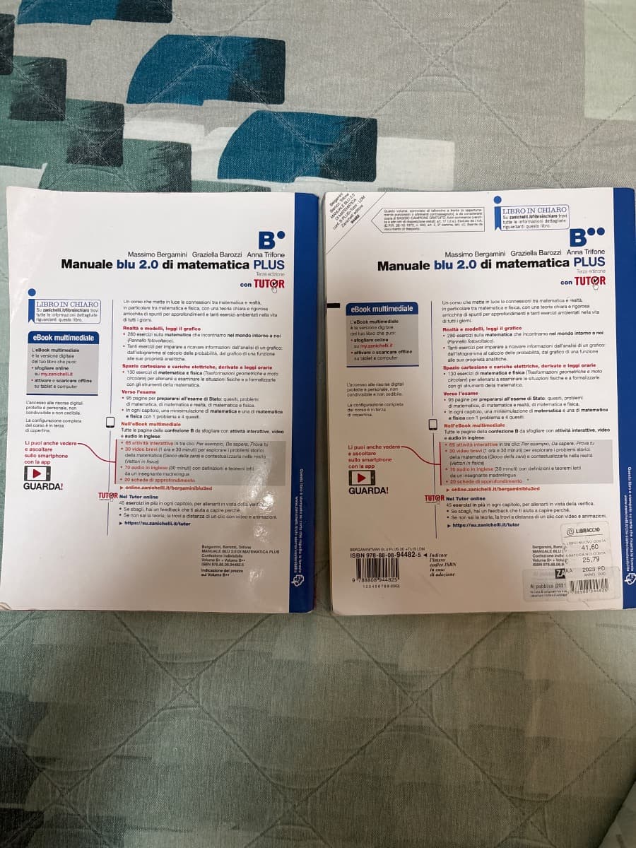 MANUALE BLU 2.0 DI MATEMATICA 3ED. - CONF. B PLUS CON TUTOR (LDM) - foto 2