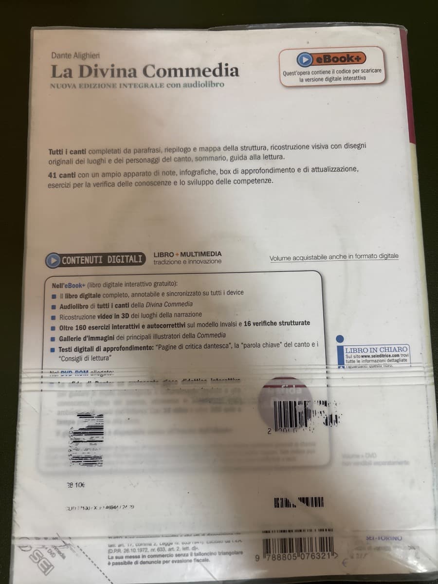 DIVINA COMMEDIA (LA) + DVD - NUOVA EDIZIONE INTEGRALE CON AUDIOLIBRO - foto 2