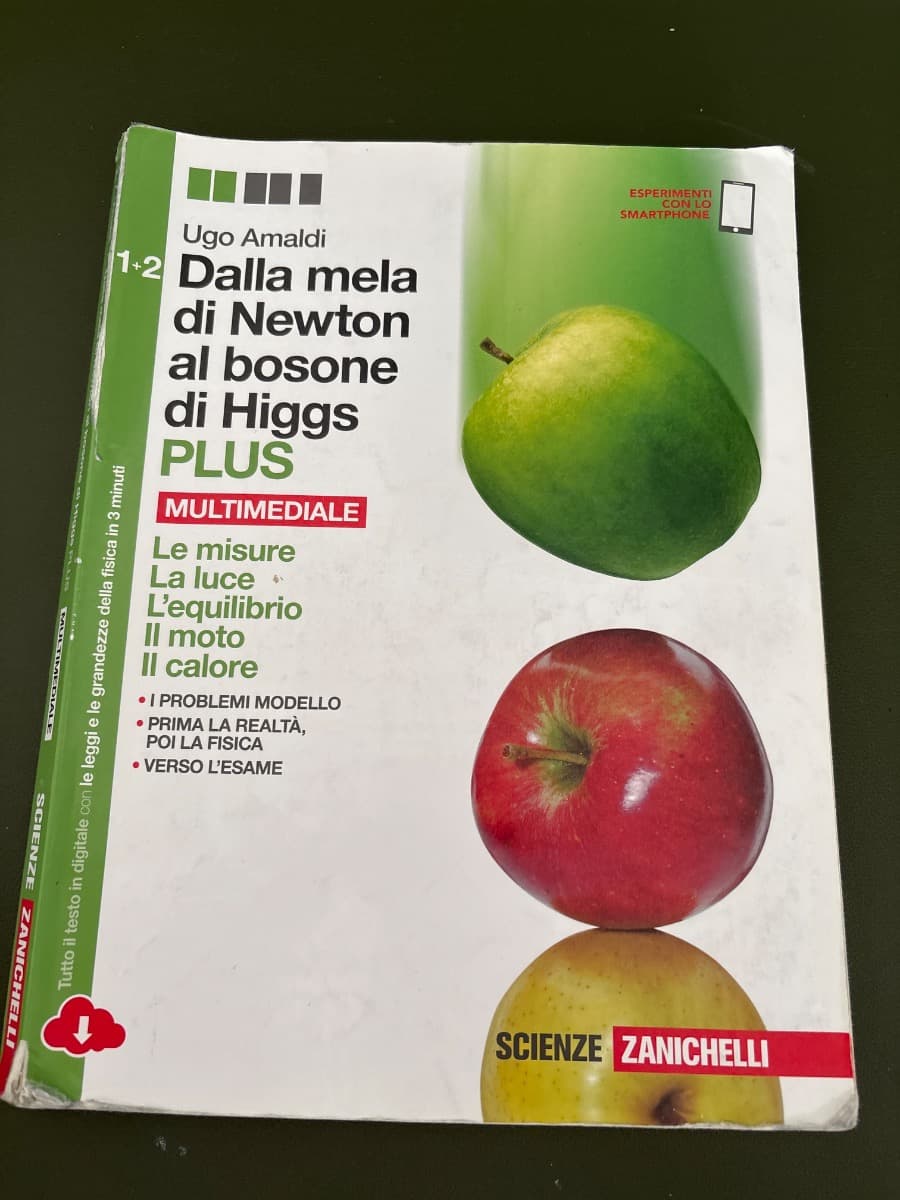 DALLA MELA DI NEWTON AL BOSONE DI HIGGS - VOLUME U PLUS (LDM) - foto 1