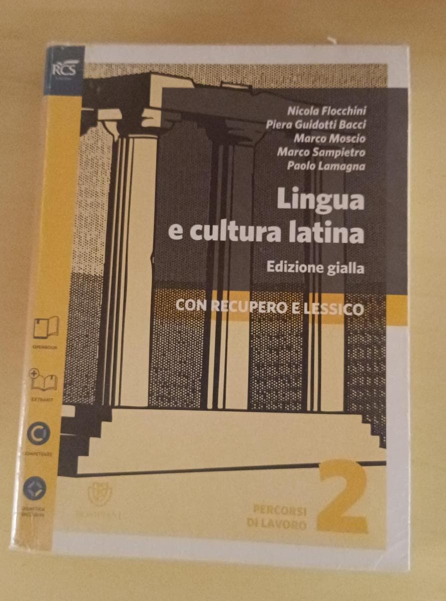 LINGUA E CULTURA LATINA E LESSICO ED GIALLA 2 - foto 1