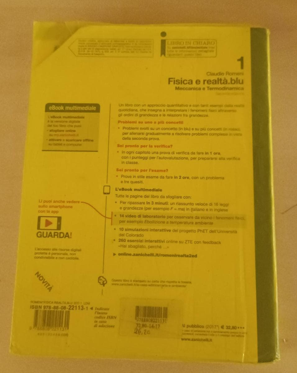 FISICA E REALTÀ.BLU 2ED. - VOLUME 1 (LDM) - foto 2